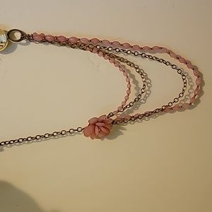 BOGO🎀 Baby Pink Statement Necklace